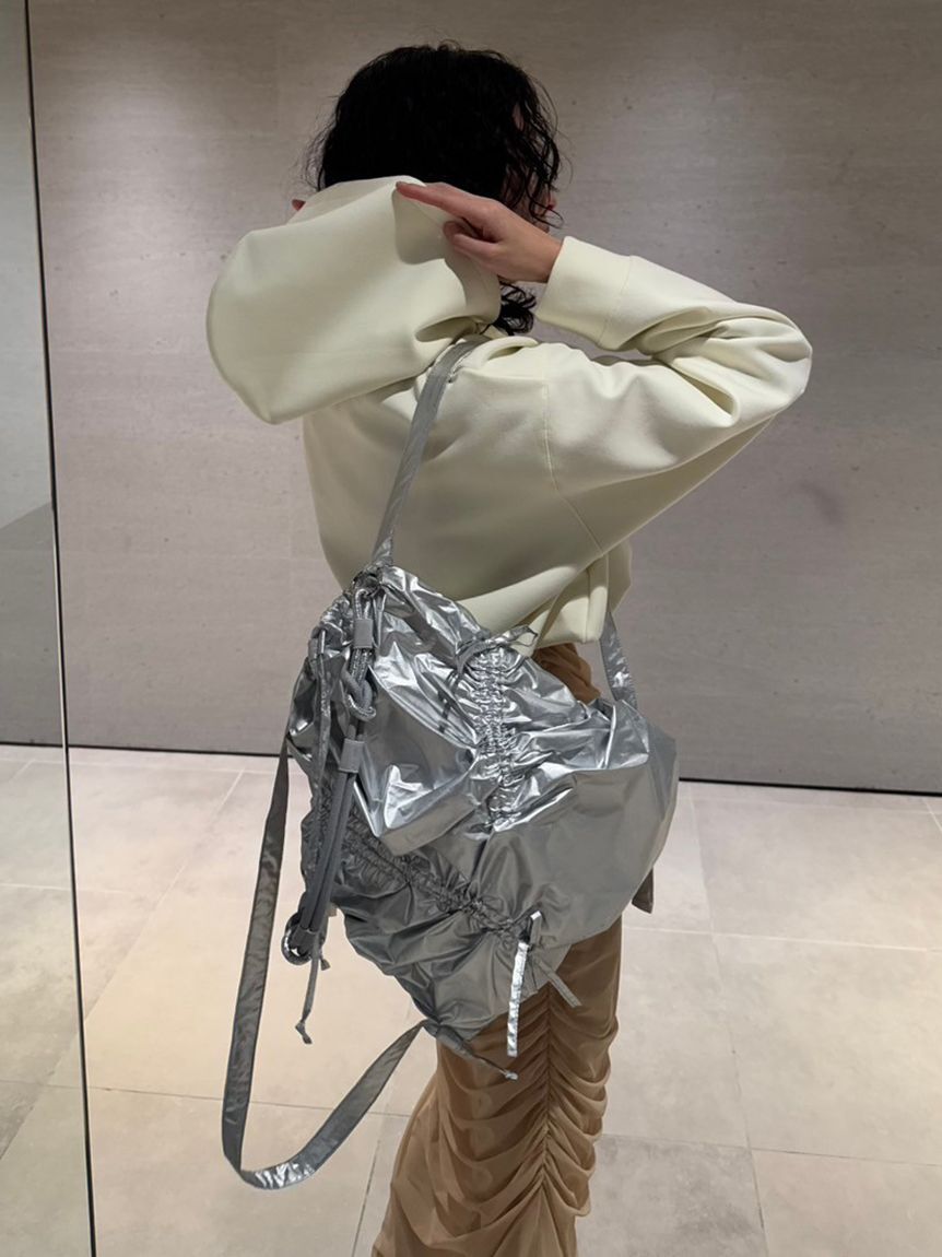 emmi atelier「【IPSA/emmi】ギャザーナップザック」|リュック|