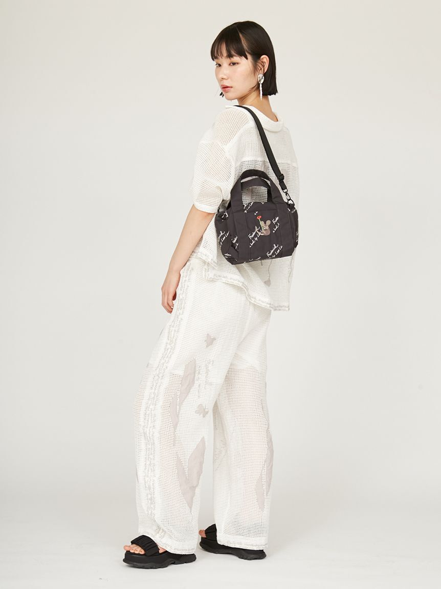 emmi atelier「【emmi&times;Leo Lionni】 メッシュパンツ」|チノ|