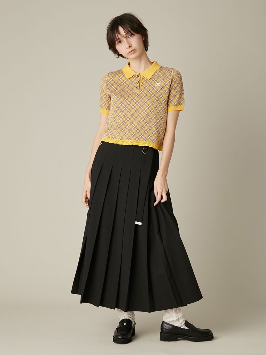 FURFUR「Dカン付きプリーツスカート」|スカート|