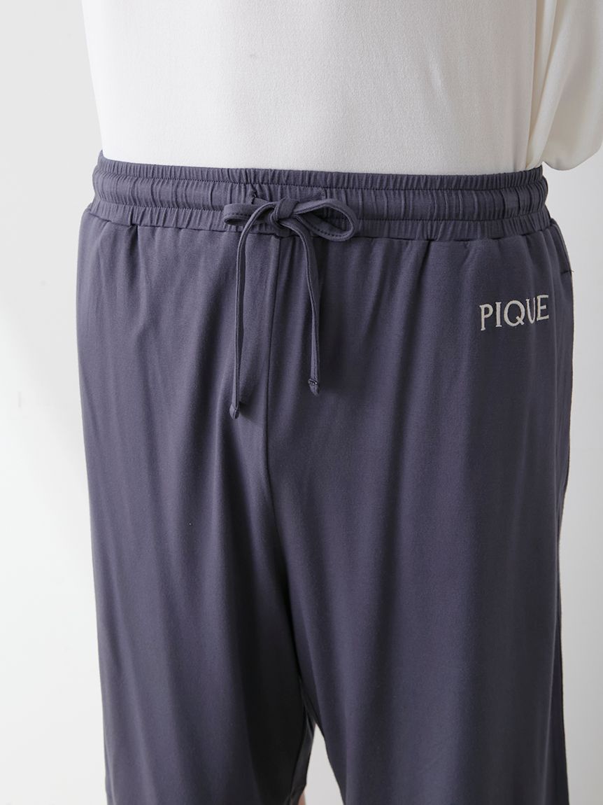 GELATO PIQUE HOMME「【HOMME】【接触冷感】カラーレーヨンロゴハーフパンツ」|その他|