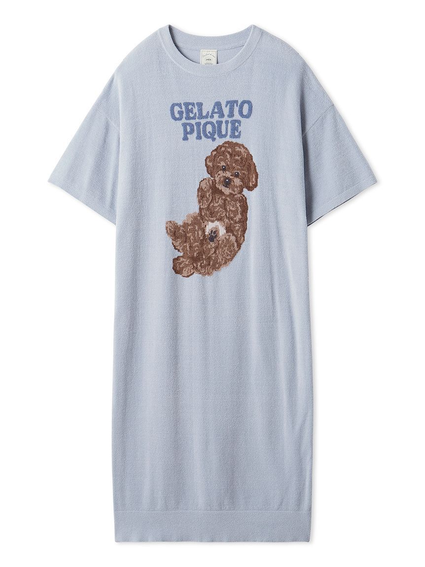 gelato pique「ドッグジャガードワンピース」|ルームウェア|