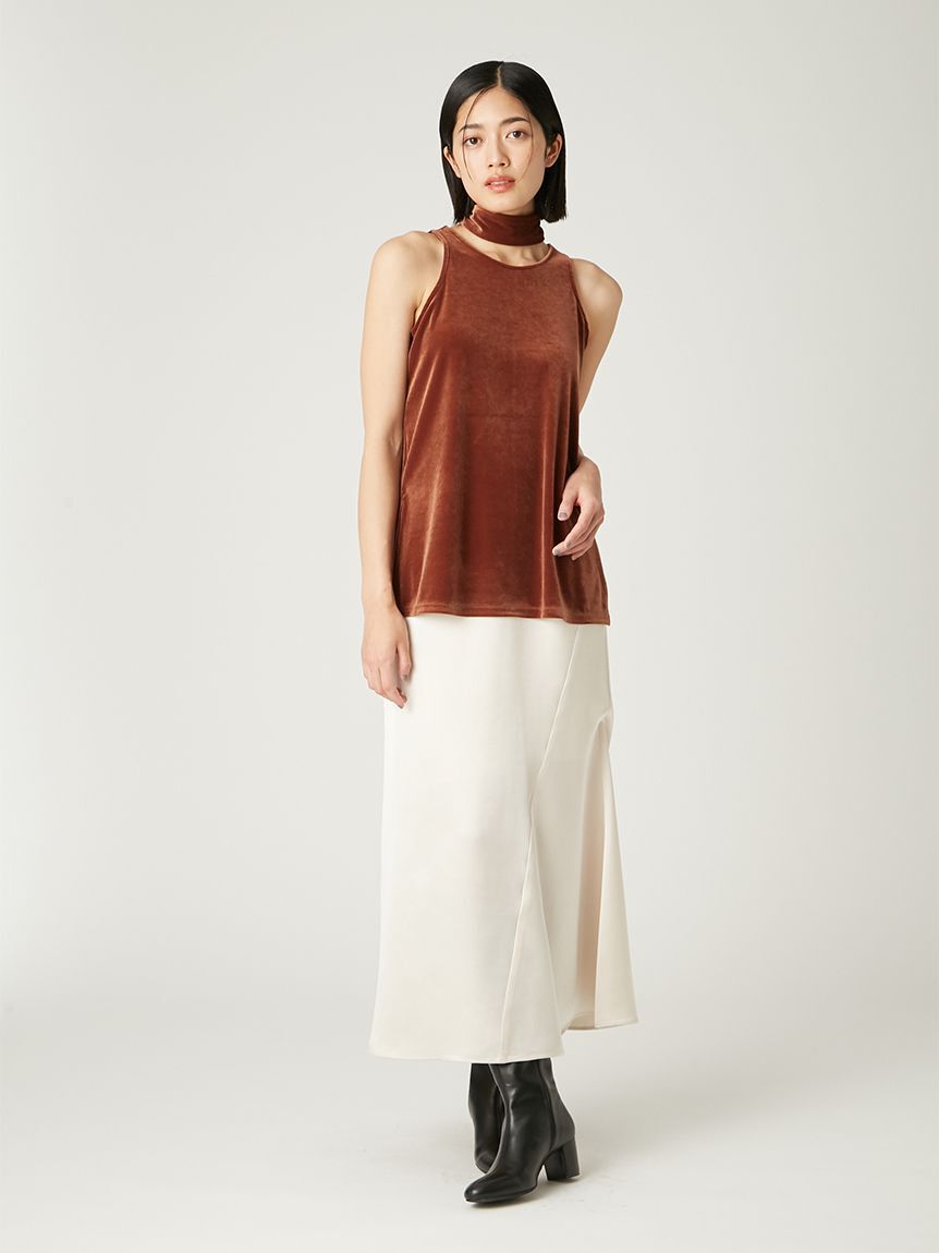 FRAY I.D「ファブリックバリエアメスリトップス」|Tシャツ・カットソー|