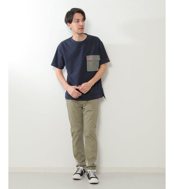 ikka「URBAN NATURE LIFE アーバンネイチャーライフ フラップポケットTシャツ」|Tシャツ・カットソー|