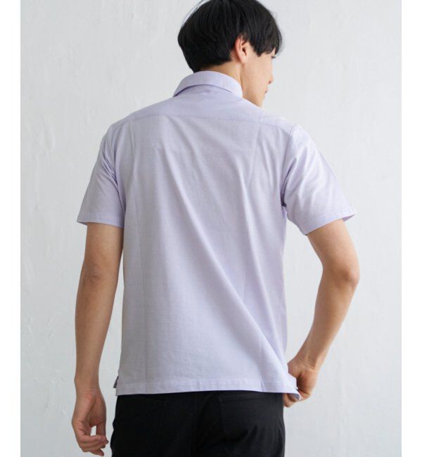 IKKA LOUNGE「アーバンドライカッタウェイポロシャツ」|Tシャツ・カットソー|