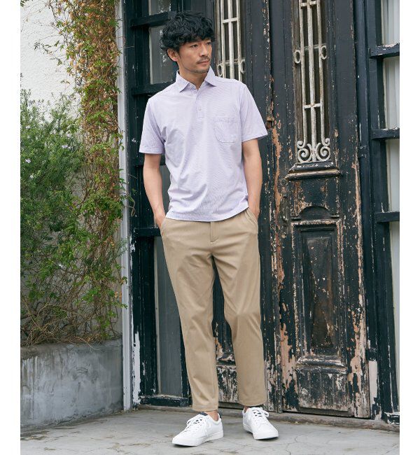 IKKA LOUNGE「アーバンドライカッタウェイポロシャツ」|Tシャツ・カットソー|