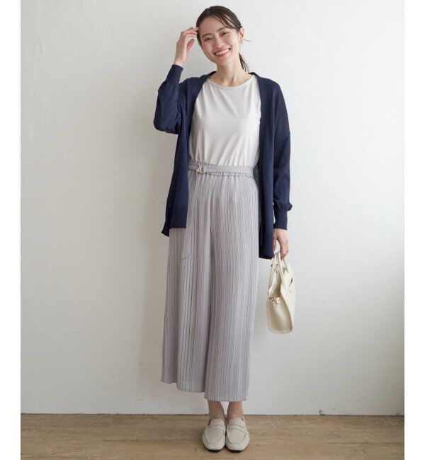 IKKA LOUNGE「シフォンプリーツガウチョパンツ」|その他|