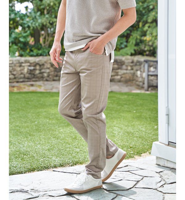 ikka「接触冷感チェック5Pパンツ」|その他|