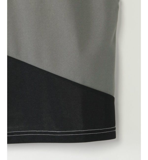 ikka kids「【親子おそろい】速乾COOL斜め切り替えTシャツ（120~160cm）」|Tシャツ・カットソー|