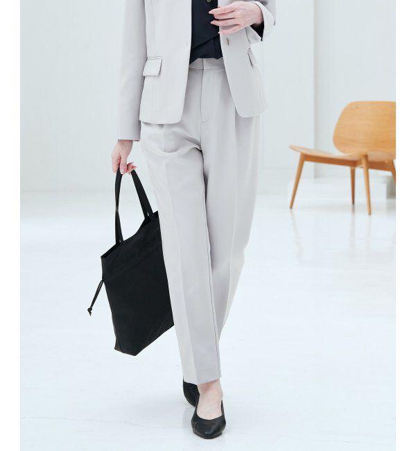 IKKA LOUNGE「ウォッシャブルテーパードパンツ」|その他|