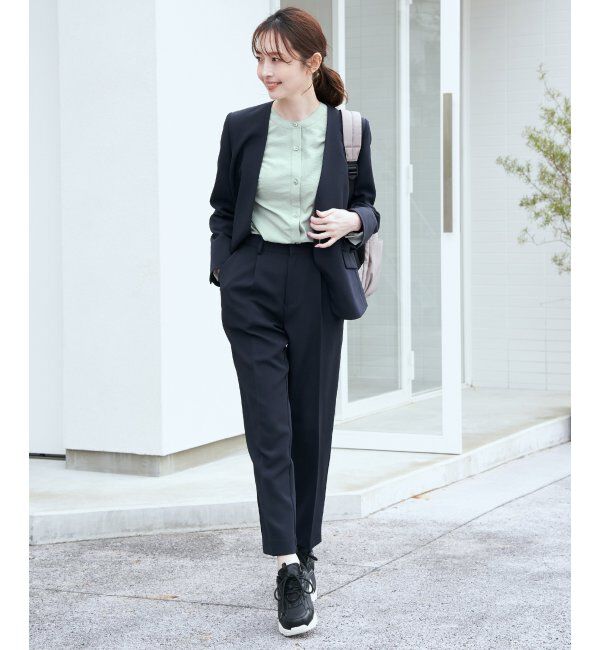 IKKA LOUNGE「ウォッシャブルテーパードパンツ」|その他|