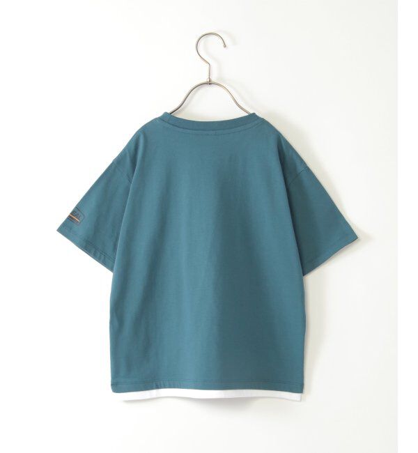 ikka kids「裾レイヤープリントアソートTシャツ 2（120~160cm）」|Tシャツ・カットソー|