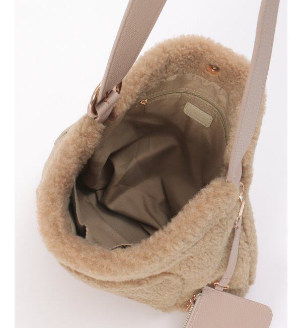 ikka「プードルエコファーショルダーバッグ」|その他|