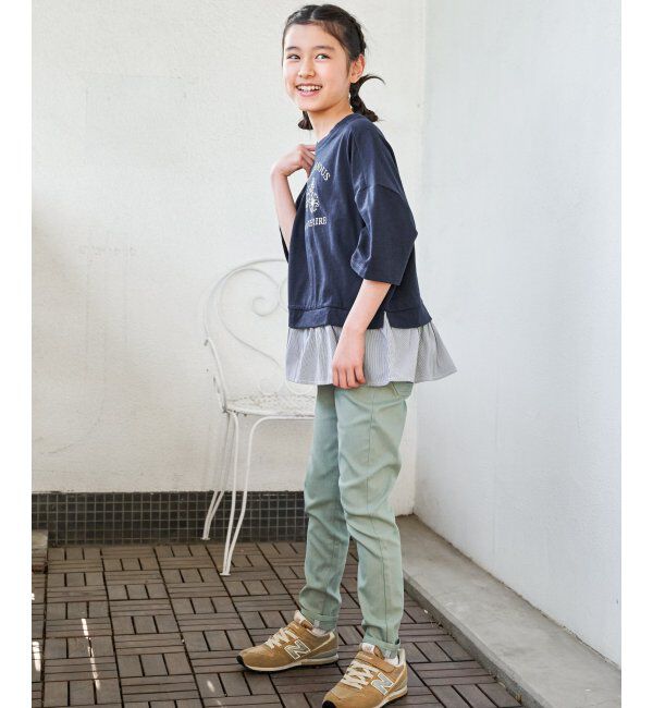 ikka kids「【親子コーデ】GOKU楽パンツ スーパーストレッチ （120~160cm）」|その他|