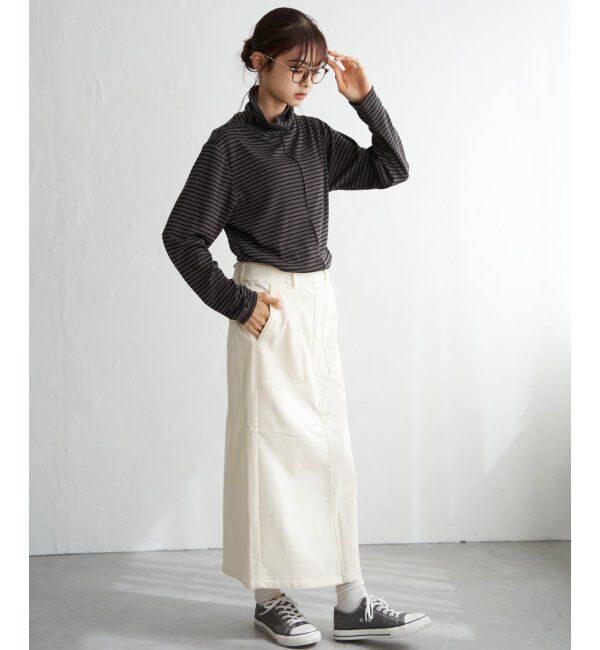 Lbc with Life「クシュタートルネックロンT」|Tシャツ・カットソー|