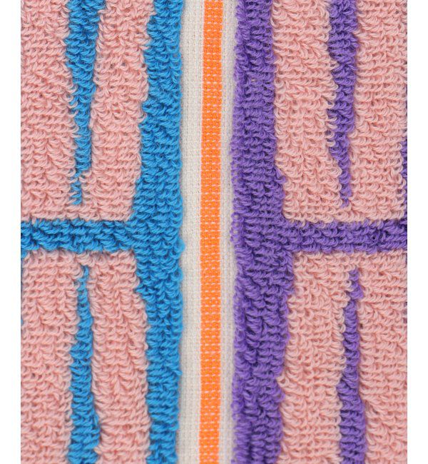 Lbc with Life「Otta オッタ ジグザグライン 2つ折りタオルハンカチ」|タオル|