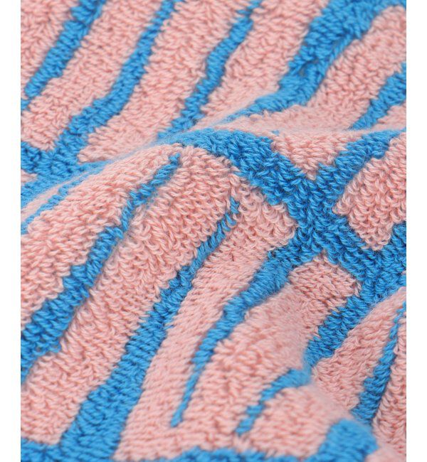 Lbc with Life「Otta オッタ ジグザグライン 2つ折りタオルハンカチ」|タオル|