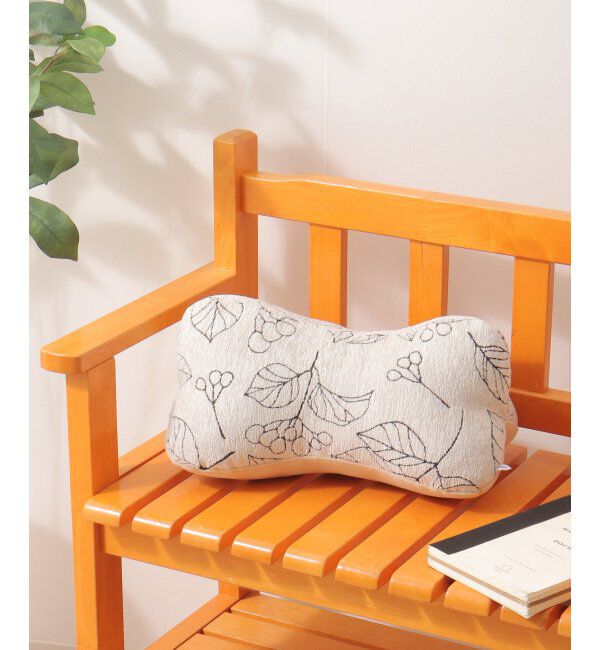 Lbc with Life「シェニール　ボーンクッション」|クッション・クッションカバー|オフホワイト