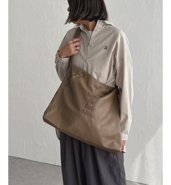 Lbc with Life「洗える合皮ワンショルダーバッグ」|その他|