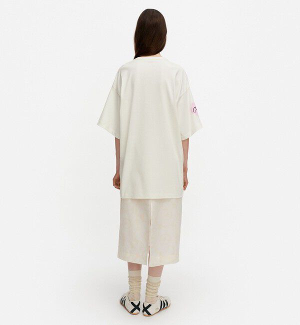 Marimekko「Puhua Kukasta Kukkaan Tシャツ」|シャツ・ブラウス|