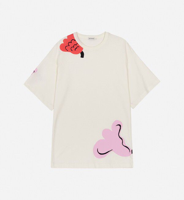 Marimekko「Puhua Kukasta Kukkaan Tシャツ」|シャツ・ブラウス|