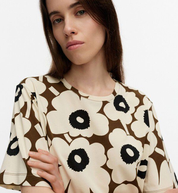 Marimekko「Tunnit Unikko Tシャツ」|シャツ・ブラウス|