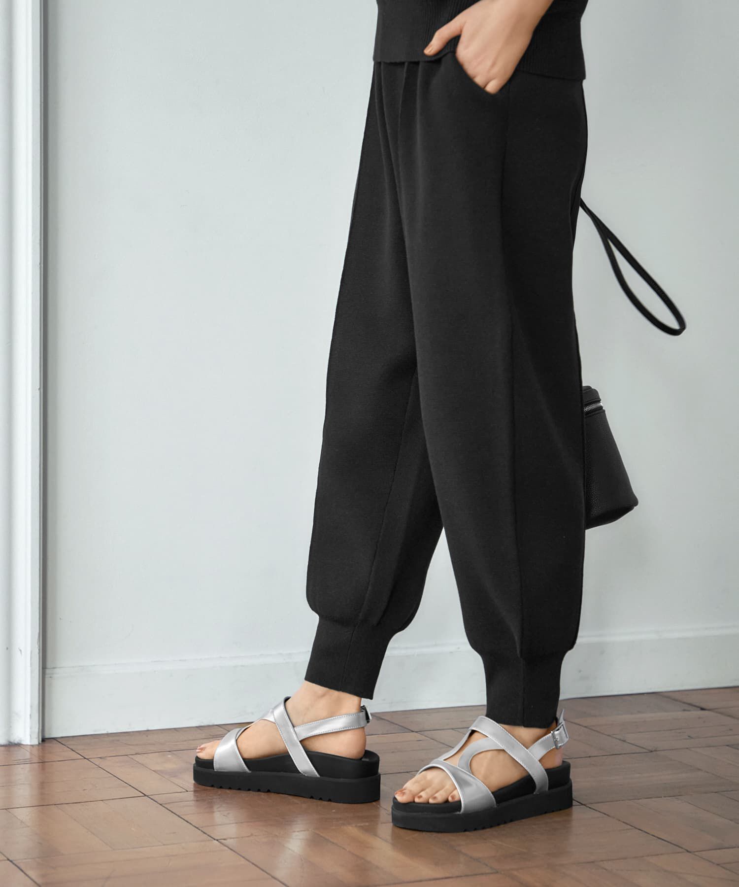 STYLE DELI「Softy Cotton／ミラノリブ編みジョガーパンツ」|その他|