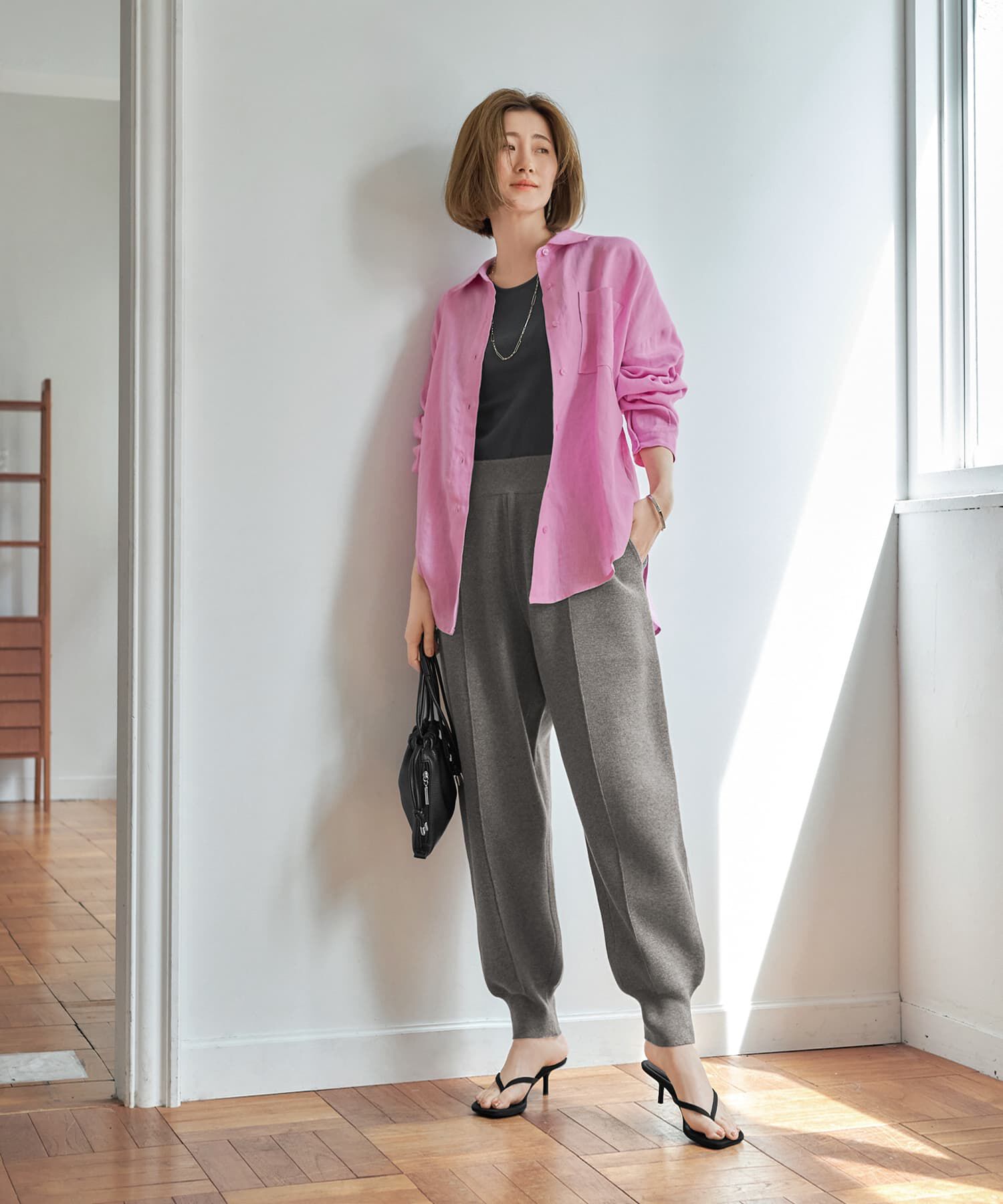 STYLE DELI「Softy Cotton／ミラノリブ編みジョガーパンツ」|その他|