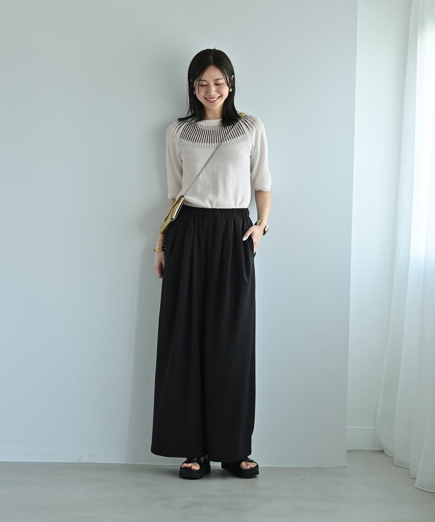 STYLE DELI「【Kana Oyama&times;BLK001】セットアップパンツ／DELI size」|その他|