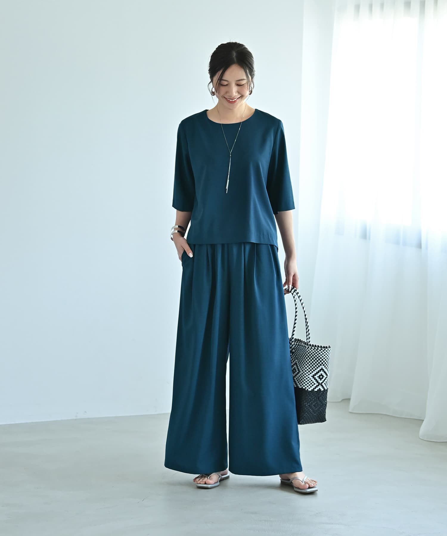 STYLE DELI「【Kana Oyama&times;BLK001】セットアップパンツ／DELI size」|その他|