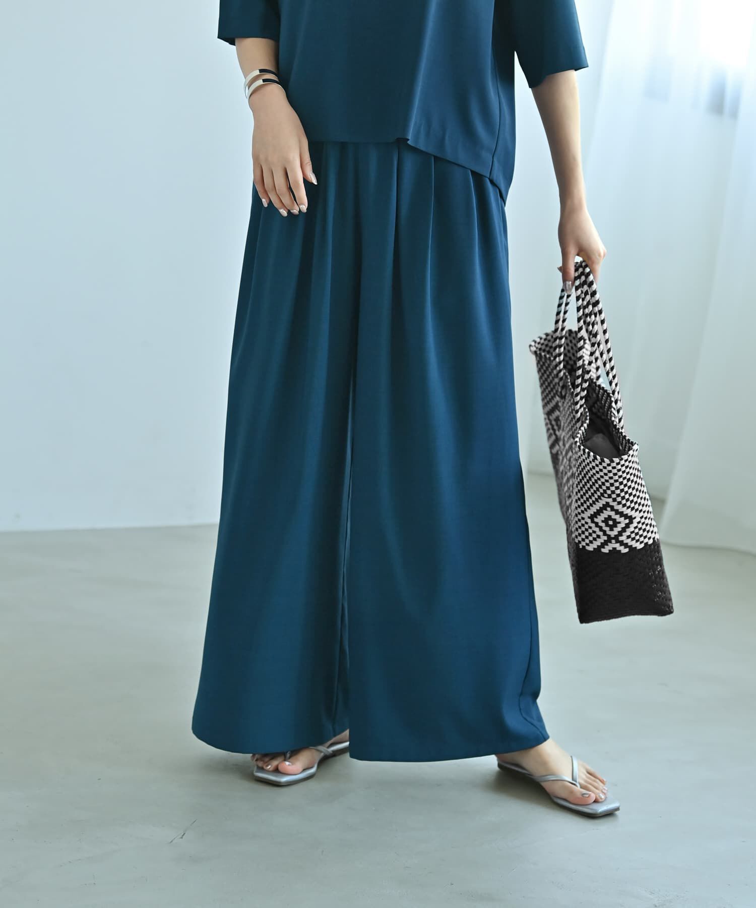 STYLE DELI「【Kana Oyama&times;BLK001】セットアップパンツ／DELI size」|その他|