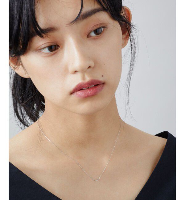 Jouete「K18WG ムーン レイヤー ネックレス」|ネックレス|