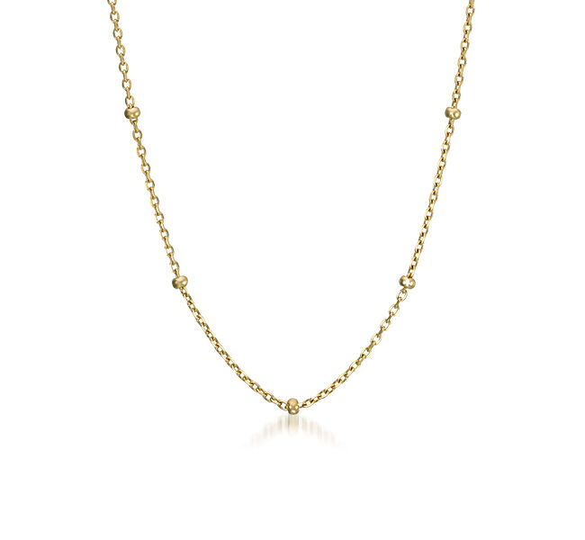 STAR JEWELRY「K10 GOLD CHAIN 60cm」|ネックレス|イエローゴールド