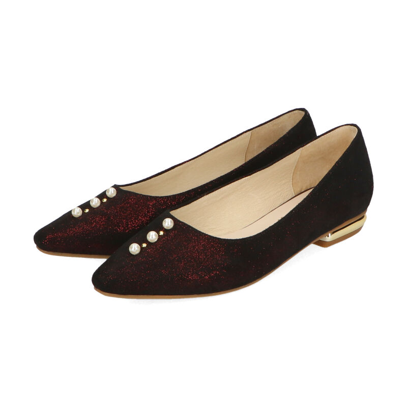 ORiental TRaffic「パールモチーフフラットパンプス/R-2014」|パンプス|