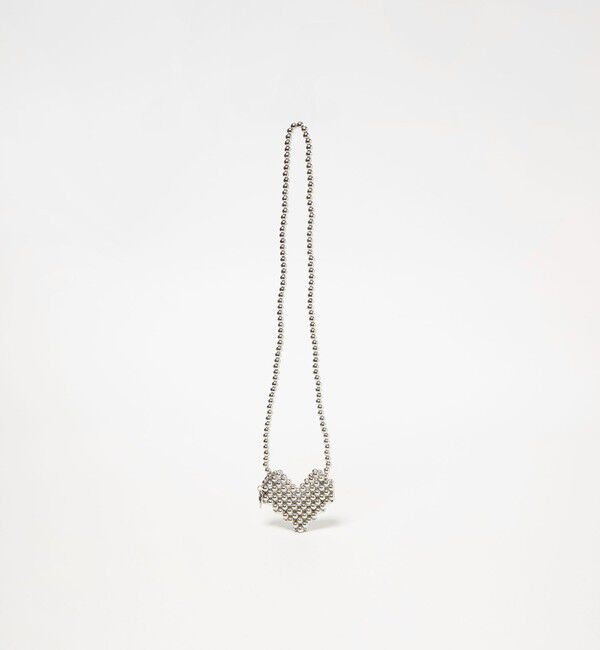 ODETTE E ODILE「＜SY＞ ハートビーズネックチャーム」|ネックレス|