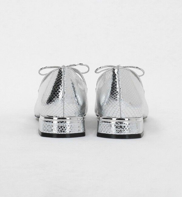 ODETTE E ODILE「＜SY＞ウェーブカットリボン フラット25&uarr;」|パンプス|