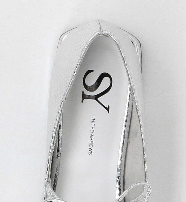 ODETTE E ODILE「＜SY＞ウェーブカットリボン フラット25&uarr;」|パンプス|