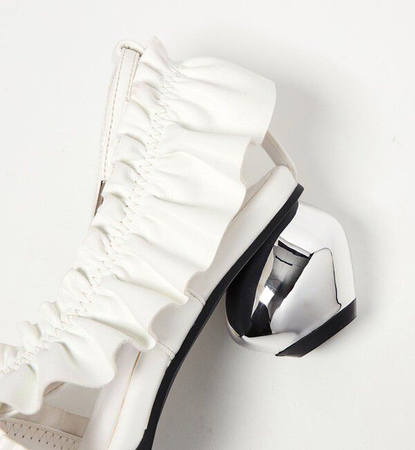 ODETTE E ODILE「＜SY＞ ポインテッドフリル サンダル50&uarr;」|サンダル|