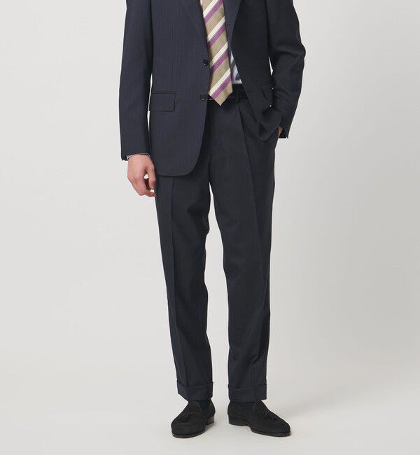 UNITED ARROWS「山栄 ピンストライプ シングル 3ボタン スーツ REGULAR MODEL」|スーツ|