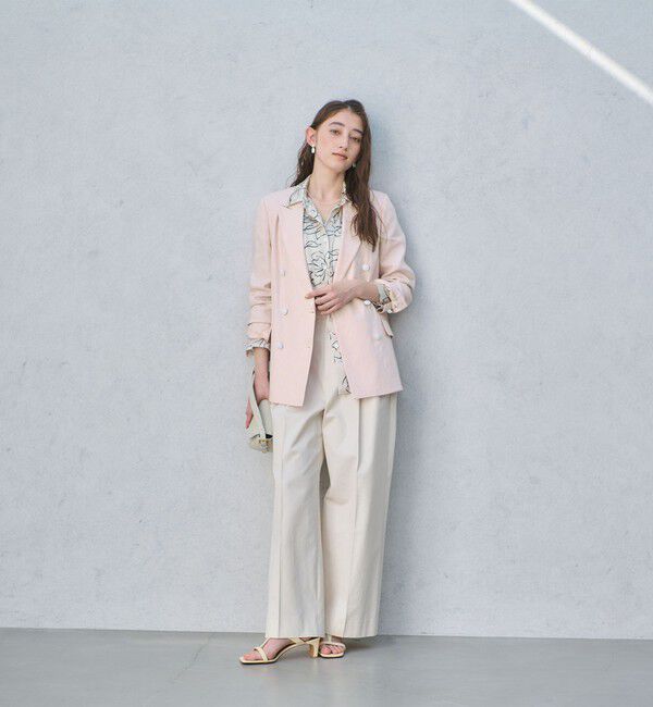 UNITED ARROWS「6ボタン リネン ブレザー ジャケット」|テーラードジャケット|