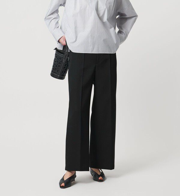 UNITED ARROWS「ギャバジン パンツ」|スラックス|