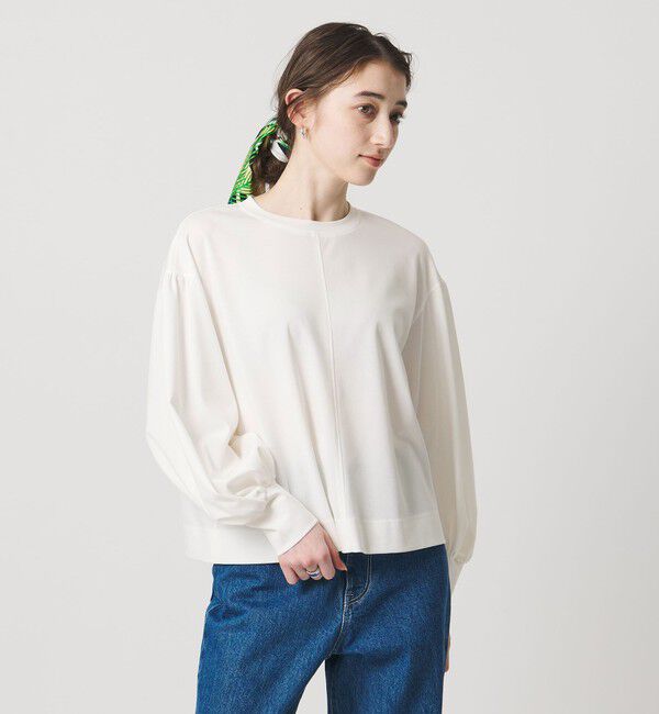 UNITED ARROWS「ポンチ バルーンスリーブ カットソー 」|Tシャツ・カットソー|