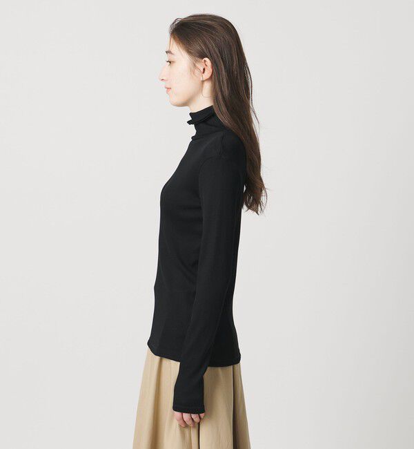 UNITED ARROWS「コットン テレコ タートル カットソー」|Tシャツ・カットソー|