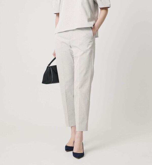 UNITED ARROWS「RIRANCHA ツイル スリムパンツ ‐ウォッシャブル‐」|スラックス|