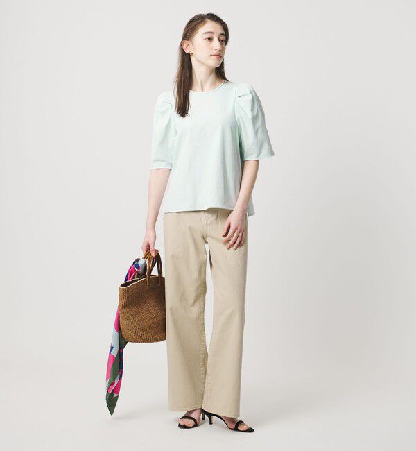 UNITED ARROWS「RIRANCHA ツイル ブラウス ‐ウォッシャブル‐」|シャツ・ブラウス|