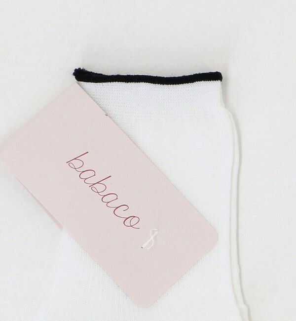 UNITED ARROWS「＜babaco＞CTN リブ ソックス」|ソックス|