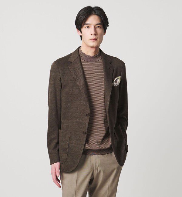 UNITED ARROWS「ソフト カノコ シングル 2ボタン テーラードジャケット COMFORT EASY‐MODEL」|テーラードジャケット|