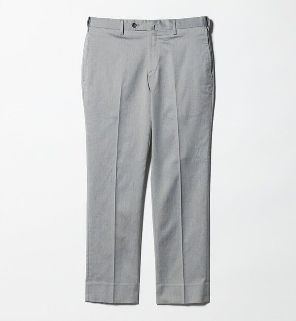 UNITED ARROWS「クールモーション ツイル サイドエクステンド ノープリーツ スラックス COMFORT EASY‐MODEL 接触冷感 吸水」|スラックス|