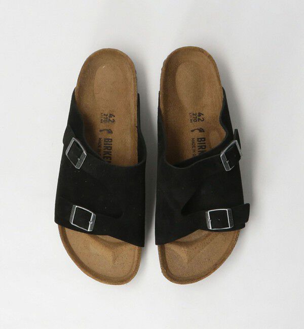UNITED ARROWS green label relaxing「＜BIRKENSTOCK＞チューリッヒ ブラックスエード サンダル」|サンダル|