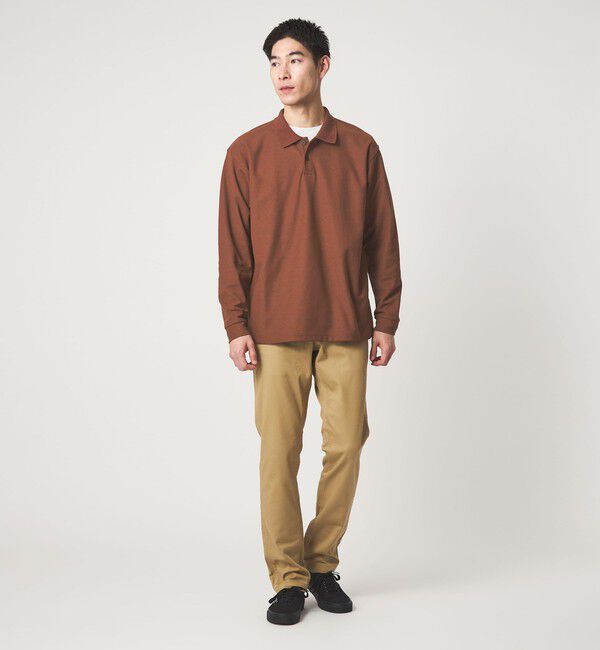 UNITED ARROWS green label relaxing「【WEB限定】ドライ クリーン ロングスリーブ ポロシャツ -吸水速乾・抗菌-」|ポロシャツ|