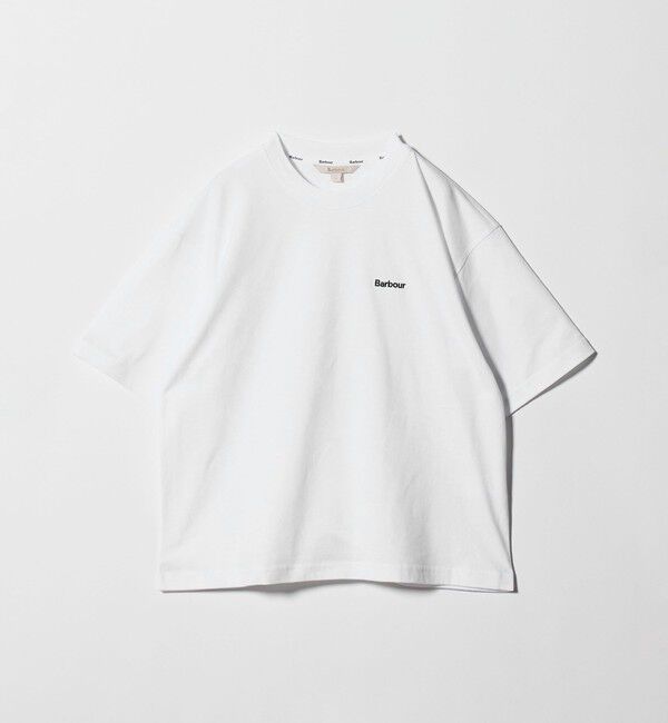 UNITED ARROWS green label relaxing「＜Barbour＞Marjorie ロゴ Tシャツ」|Tシャツ・カットソー|OFF WHITE